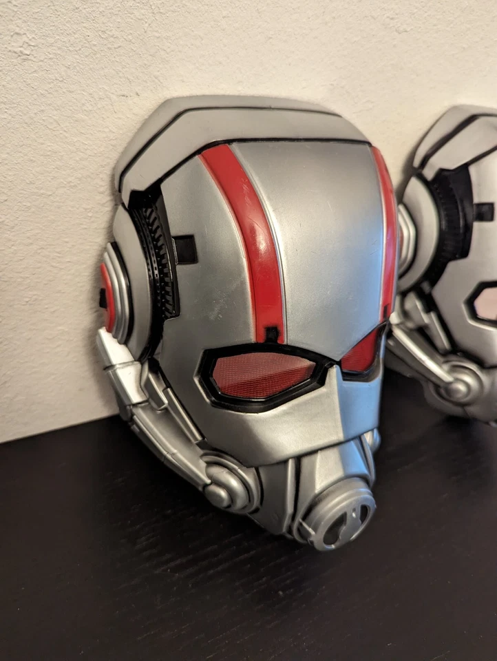 (2) Costume Mask Marvel Comic Plastic Rubies Superhero Mask - Used 2017 - Image 2 of 4