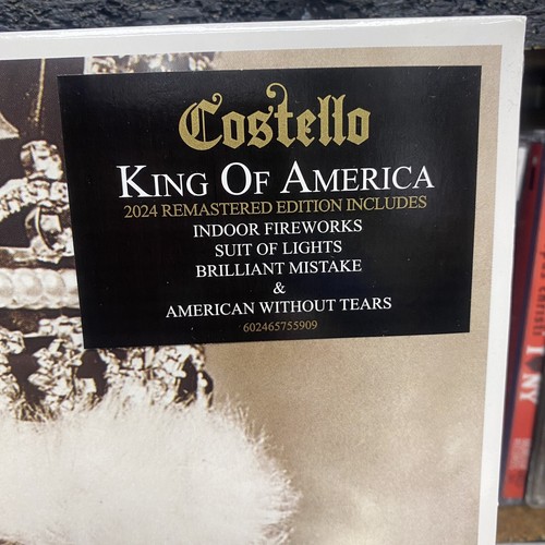 ELVIS COSTELLO - King of America (2024) NEW SEALED Re-mastered Vinyl LP - Picture 2 of 3