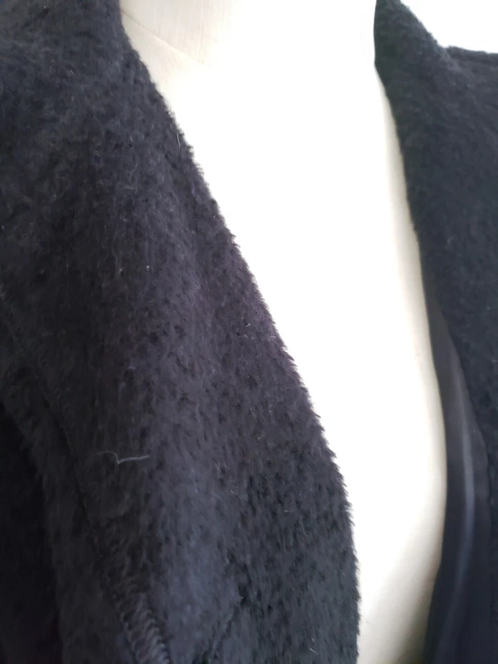 Searle Suri Alpaca coat full length long high collar trench wool 4/6 Small/Med - Image 3 of 4