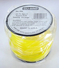 DU-BRO X-LARGE TYGON FUEL TUBING ( 25 FOOT SPOOL )( CAT. # 898 )