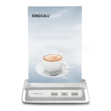 SINGCALL Wireless Calling Bell System Muliti-keys with 3 Options for Waiters