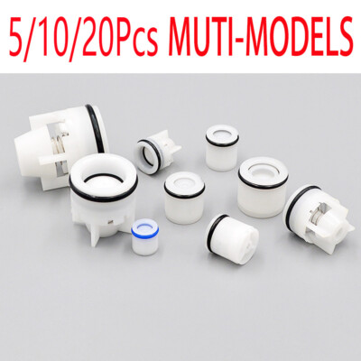 #ad 5 10 20x Plastic Insert Check Valve 10mm 32mm Non Return One Way Water Control $5.42