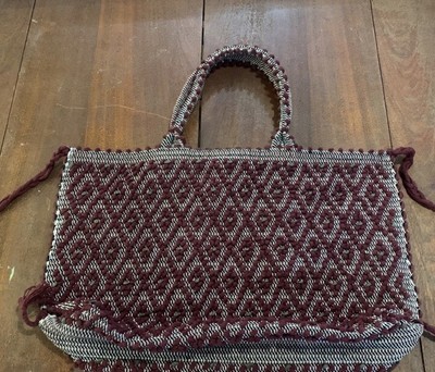 Antonella Tedde Pink White Capricciolo Tote Handbag 008