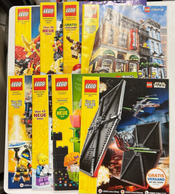 Lego Prospekte-Katalog 2008-2020 NEU frei wählbar