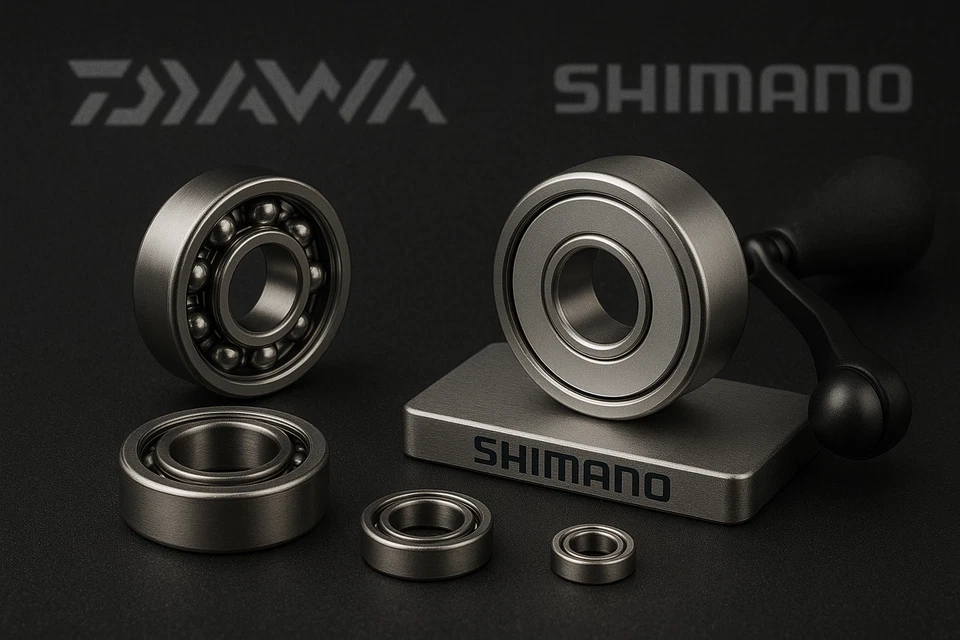 Carrete de pesca rodamiento de bolas / rodamiento de bolas de todos los tamaños - Shimano, Daiwa, Abu Garcia