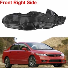 New Fits 2006-2011 Honda Civic HO1249134 Front RH Right Side Splash Shield Sedan