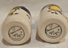 Vintage Cruet Set With Florentine Lemon On White & Navy Blue Background 6.75" H — photo 5