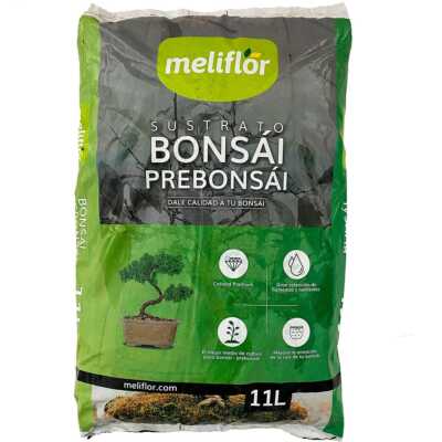 Meliflor Präbonsai-Substrat mit Weißtorf / Vulkanstein für Bonsai (11L)