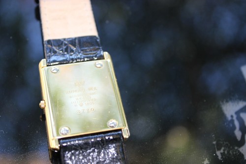 Raymond Weil Othello flat square watch classic - Picture 11 of 12