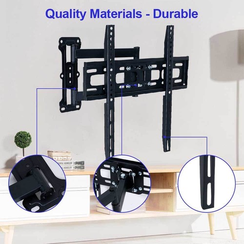 Swivel TV Wall Mount Bracket For 26 32 40 42 50 55 60 Inch 3D LCD LED Plasma UK - Picture 12 of 15