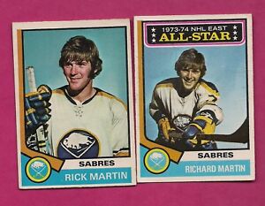 2-X-1974-75-OPC-SABRES-RICK-MARTIN-CARD-INV-A5915