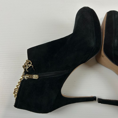 Vince Camuto Suede Heels Women's Size 7.5M/37.5 Leather Zip Side Boots - Picture 7 of 18