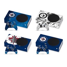 OFFICIAL NHL WINNIPEG JETS VINYL SKIN DECAL FOR SERIES S CONSOLE  CONTROLLER