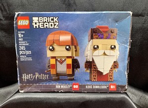 brickheadz ron weasley and albus dumbledore
