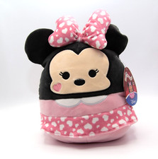 10" Minnie Mouse Squishmallows Valentine's Edition Plush KellyToy BNWT
