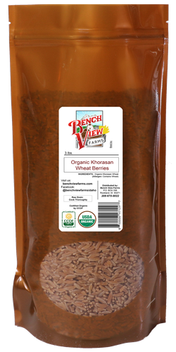 Organic Khorasan Wheat Berries - Multiple Sizes - U.S. Based Family Farm - 第 7/18 張圖片