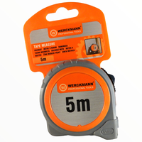Werckmann MaßBand Bandmaß Messband RollmaßBand Rollmeter Mit Blockiersystem 5M