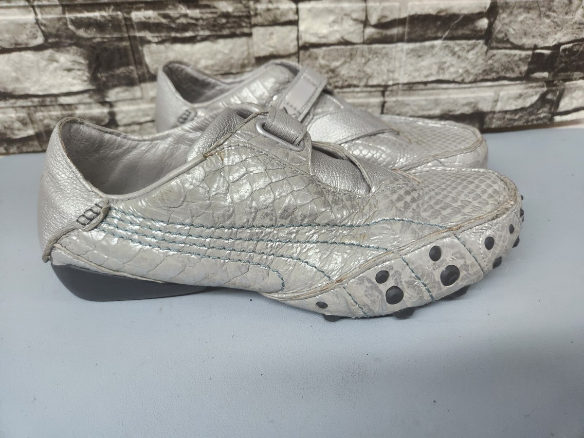 Vintage PUMA Archives Trainers Violet Croc Leather Amoko 2 Vintage PUMA Archives Trainers Violet Croc Leather Amoko 2