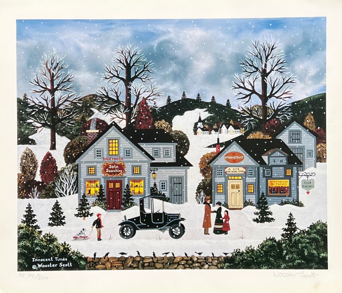 Jane Wooster Scott INNOCENT TIMES Hand Signed Limited Edition