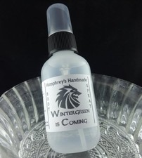 WINTERGREEN is Coming Body Spray Unisex Essential Oil Natural Fragrance Linen