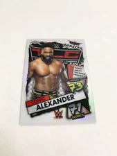 Cedric Alexander TLC Booster Refractor 2021 Topps Chrome Slam Attax WWE Card 169