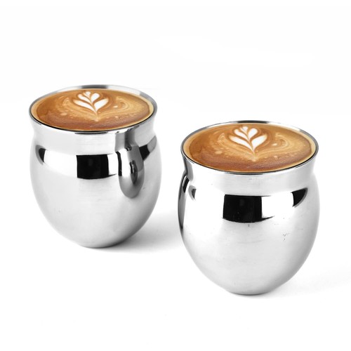 Stainless steel double wall coffee/Tea Cup Khullad - 第 1/4 張圖片