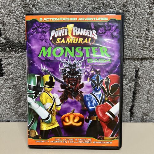 Power Rangers Samurai: Monster Bash Halloween Special - DVD By na - VERY GOOD - 第 1/5 張圖片