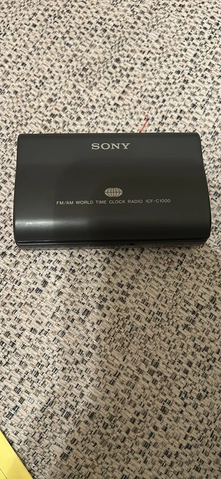Vintage Sony ICF-C1000 Fm/Am World Time  Clock Radio - Image 3 of 4