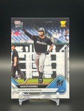 2025 Topps Now MLB Rookie Team Cup Set Agustin Ramirez RC-9 (RC) Marlins