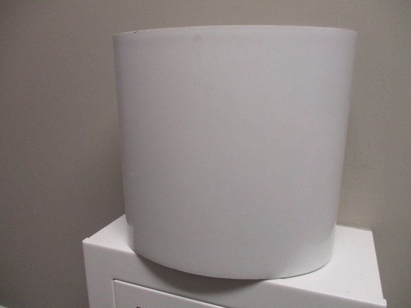 Vintage 70s Kartell  Space Age Waste Bin white -  -designed in  Italy/USA made