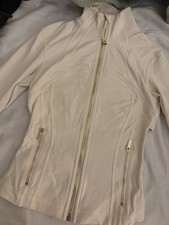 Lululemon Define Jacket, Light Ivory, Size 0, Brand New, And No Stains
