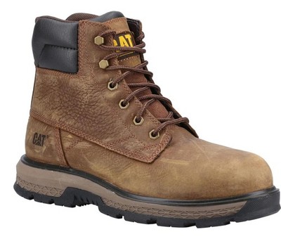 Herren Caterpillar Exposition 6'' Stahlkappe Arbeit Sicherheitsstiefel Größen 7 bis 12
