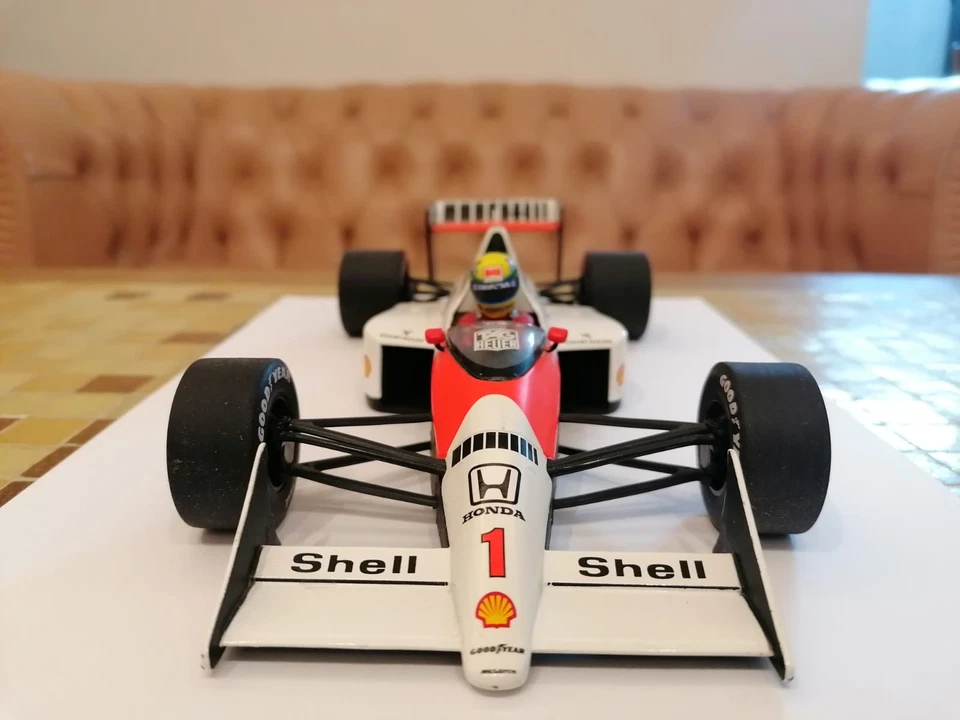Modellino 1:18 Minichamps McLaren MP 4/5A Honda V10 1989 Ayrton Senna - Immagine 4 di 4