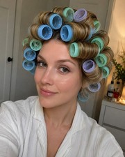 Remington Hot Rollers Curlers 20 With 18 Clips H-1046 Gets Hot Works