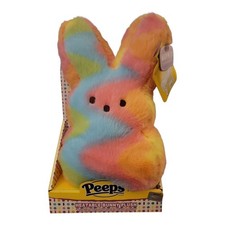 Peeps Heatable Bunny Plush. Microwavable beads to keep you warm all night