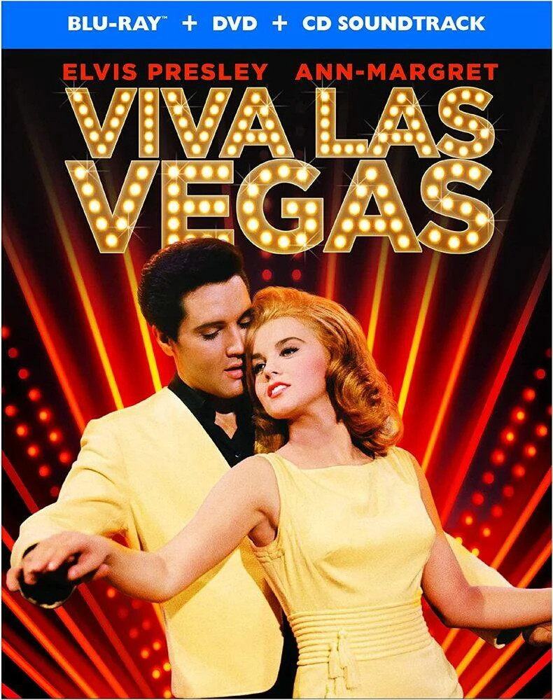 Elvis Presley - Viva Las Vegas Blu-Ray + DVD + CD Soundtrack