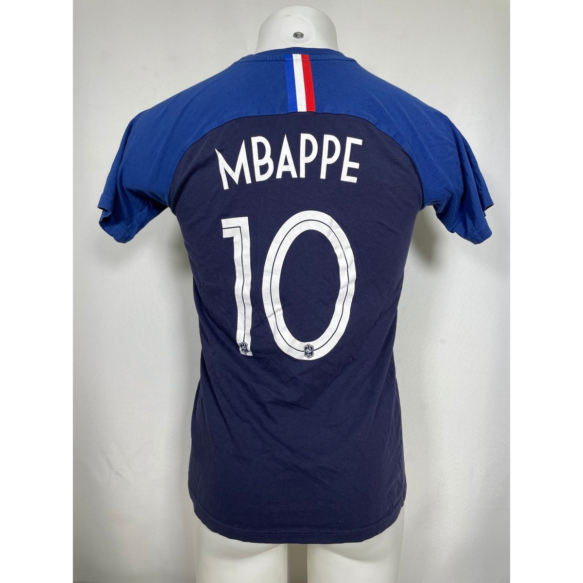 Kylian Mbappe #10 France 2018 FIFA World Cup Blue Jersey