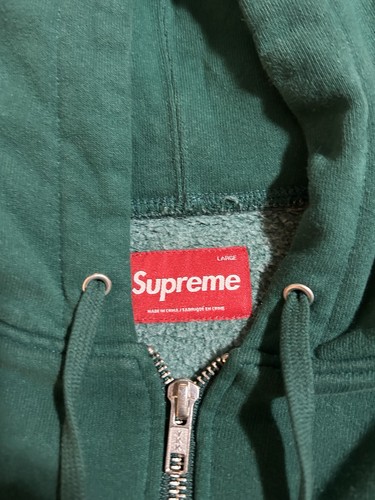 Supreme AOI Zip Up Hooded Sweatshirt Teal Size - Lar… - Gem