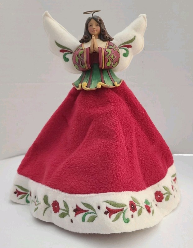 Jim Shore Angel Christmas Tree Topper #4011018 