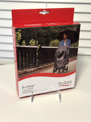 (NOS) Britax B-Free Stroller Wind and Rain Cover | Air Ventilation + Storage Bag