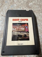 HARRY CHAPIN SEQUAL 8 TRACK-NEW PAD/SPLICE-PLAY TESTED THROUGH-FREE SHIPPING