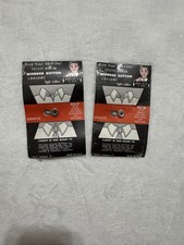 Two Vintage Wonder Buttons Deluxe Dress Up Collar Made in USA Expanding Schafer