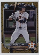 2025 Bowman Chrome Prospects Gold Reptilian Refractor 39/50 Bryce Boettcher