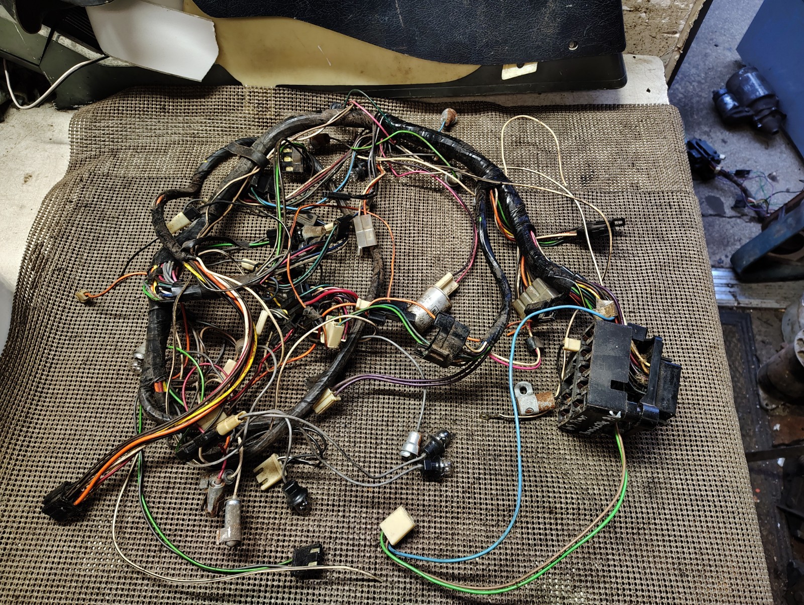 1965 Pontiac Bonneville Catalina Grand Prix Auto A/C Dash Wiring Harness