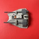 Vintage 1980 Star Wars Die Cast Snowspeeder Kenner Diecast Ship Missing Rear Gun