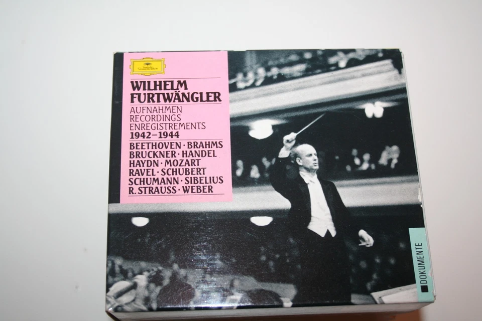 WILHELM FURTWÄNGLER - Aufnahmen/Recordings  1942 - 1944 - 10CD BOX - TOP ZUSTAND - Bild 2 von 4