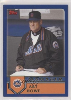 2003 Topps Traded & Rookies Art Howe #T120 2i7