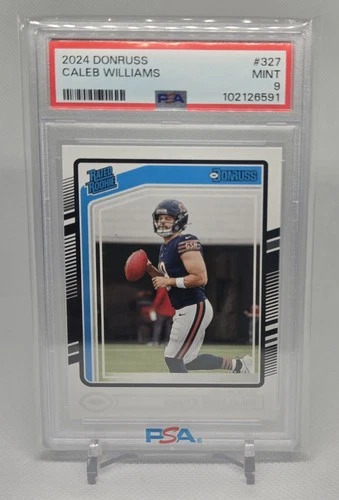 2024 Donruss Rated Rookie #327 Caleb Williams PSA 9 Mint RC 💎