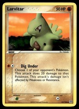 Larvitar 52/106 Pokemon Card Emerald Common 50 HP Lightly Played KO on eBay