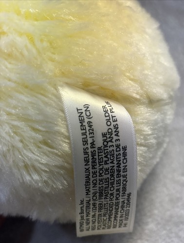 Just Born Peeps 16" 2023 Dandee Peluche Amarillo Conejo de Pascua Malvavisco Perfumado - Imagen 5 de 8
